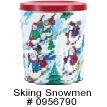 Skiing Snowmen
