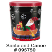 Santa and Canoe